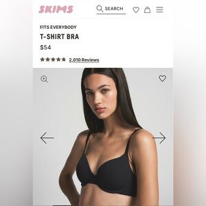 SKIMS Fits Everybody T-Shirt Bra